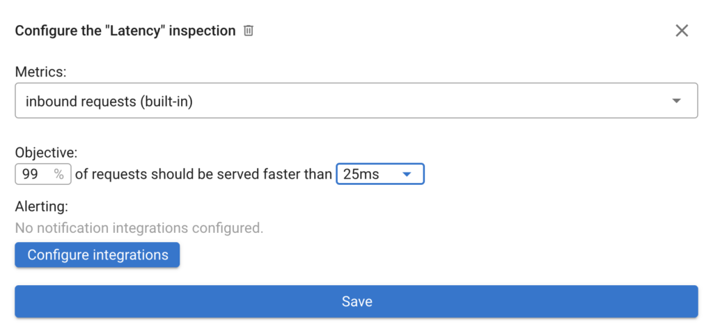 App-centric inspections: turning the conventional metric analysis inside out