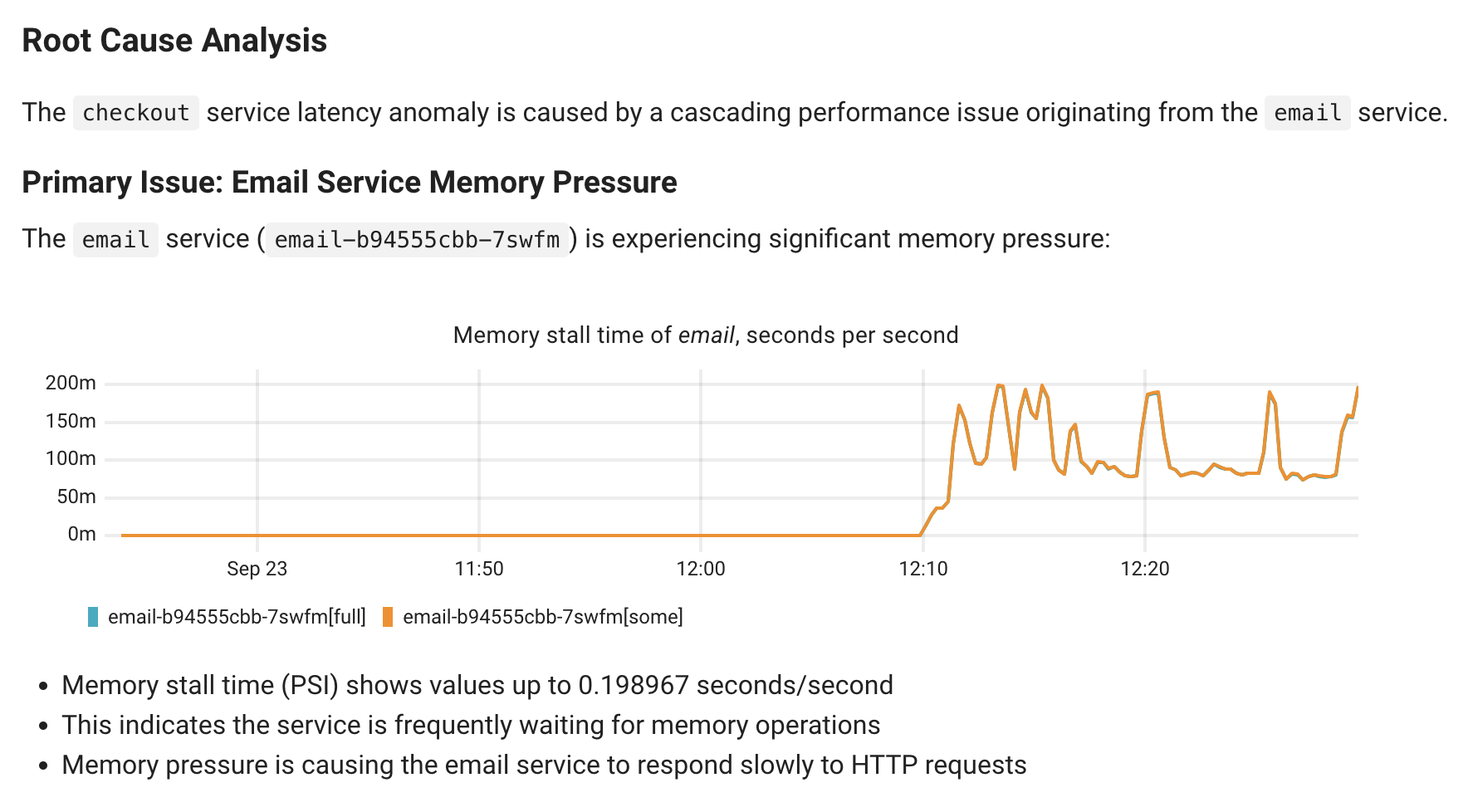 Memory stall: the agony before OOM