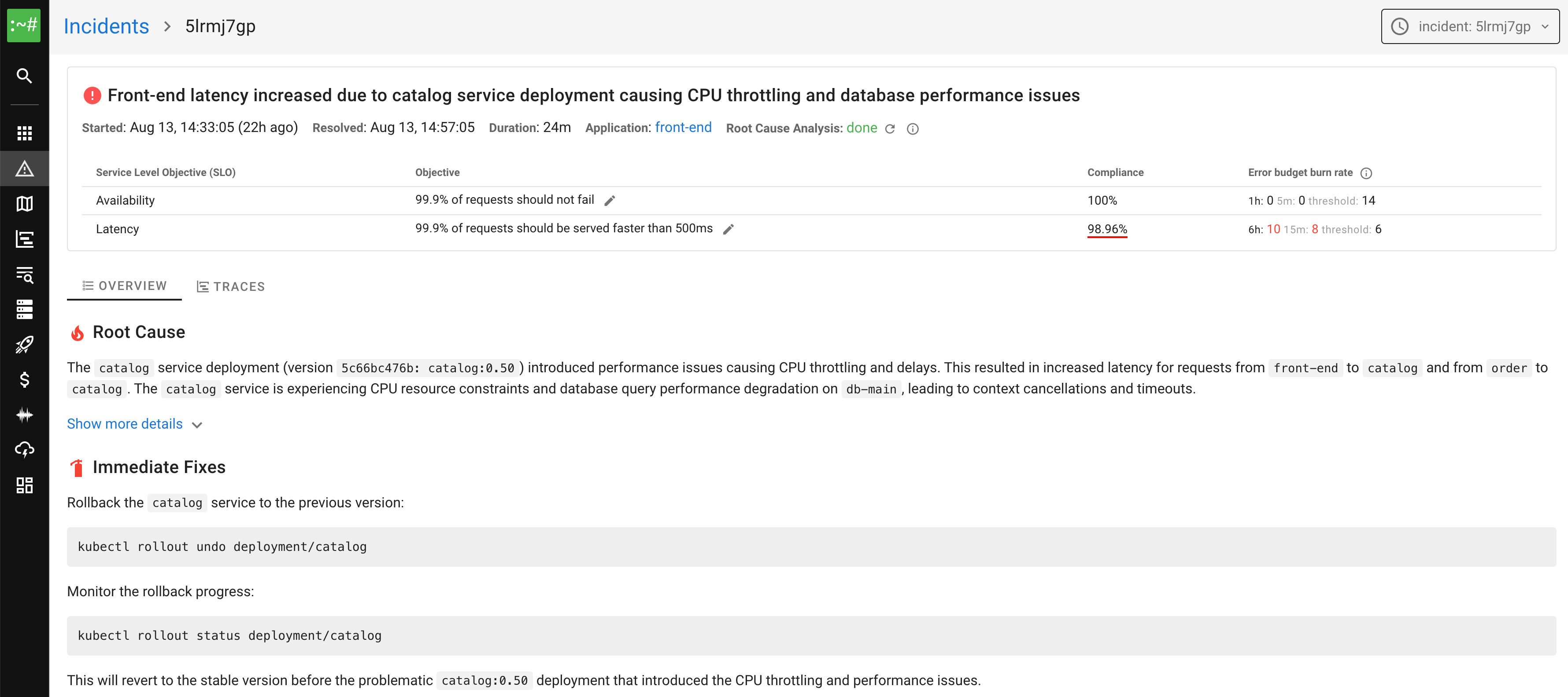 AI-powered Root Cause Analysis